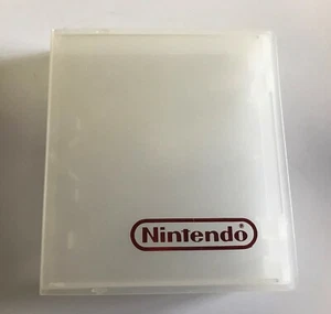 Clear Storage Box Plastic Clamshell Hard Case Nintendo OEM Collector - Picture 1 of 2