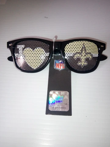 I Love Saints NFL Sunglasses Cover