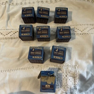 Vintage Sentinel Gauze Bandage 1 IN. x 6 YDS., Forest City Products, Cleveland - Picture 1 of 11
