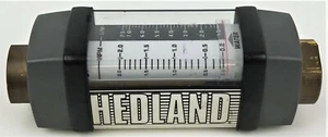 Hedland H605B-002 1/2" Brass Variable Area Water Flow Meter - Picture 1 of 5