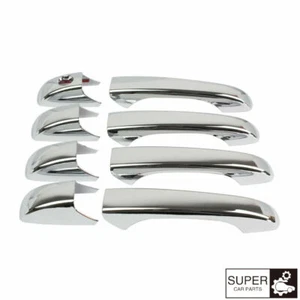 4Pcs Chrome Door Handle Cover for Dodge Caliber 2007-2012 Jeep Compass 2007-2013 - Picture 1 of 3