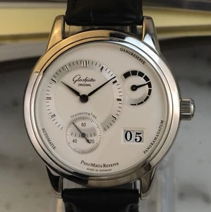 Glashütte Original PanoMaticReserve mit Box und Service Records 90-03-02-02-04 - Bild 1 von 13