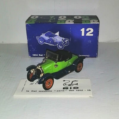 FIAT ZERO 1914 CARROZZATA SPIDER N.12 RIO SCALA 1/43 - Immagine 1 di 4