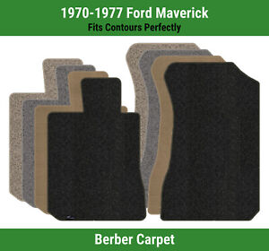 Lloyd Berber Front Row Carpet Mats for 1970-1977 Ford Maverick 
