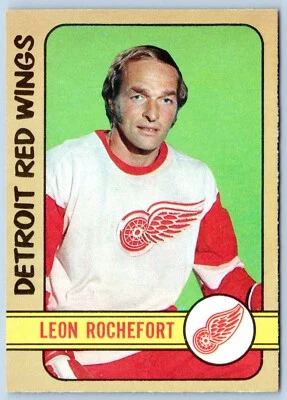 LEON ROCHEFORT 1972-73 O-PEE-CHEE 72-73 NO 204 NRMINT+             41494 - Image 1 of 2