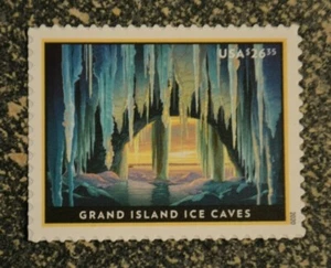 2020USA #5430 $26.35 Grand Island Ice Caves - Express Mail  -  Mint  NH   - Picture 1 of 1