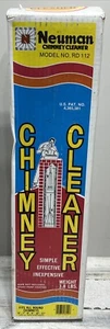 Vintage Neuman Chimney Cleaner Sweep Round Metal Model 112 Fits Sizes 6" To 11" - Picture 1 of 8