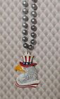 American Eagle Birthday Beads   4th of July 
