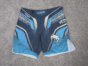 Venum Shorts Men 33 Blue Fight Team MMA BJJ Jui Jitsu Training Fighting