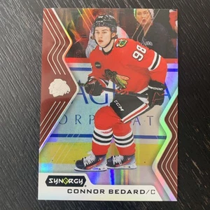 2024-25 Upper Deck SYNERGY Red Unscratched Bounty #57 CONNOR BEDARD Blackhawks - Picture 1 of 2