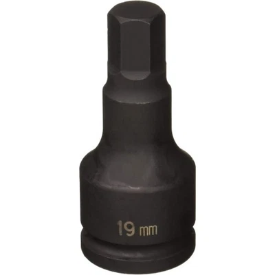 Grey Pneumatic 3919M 3/4" Drive x 19mm Standard Length Hex Socket - Image 1 of 2