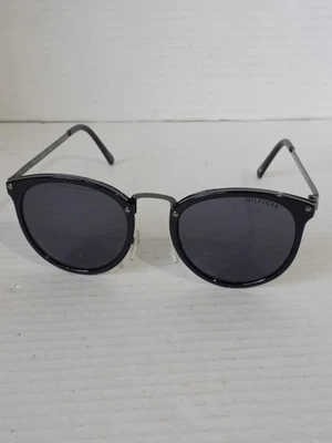 Tommy Hilfiger Lilo Mujer Gafas de sol Negro Redondo WP OL556 51-21-140 USADO Foto 1 de 4