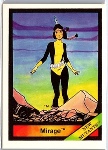 1987 COMIC IMAGES MARVEL SERIES 1 #24 MIRAGE DANIELLE MOONSTAR NEW MUTANTS NM - Picture 1 of 2