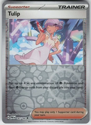 Pokemon Tulip 181/182 SV04: Paradox Rift NM Reverse Holo card - Image 1 of 2