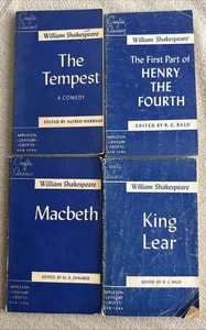 Crafts Classics William Shakespeare Lot Of 4 Tempest Henry Fourth - Bild 1 von 18