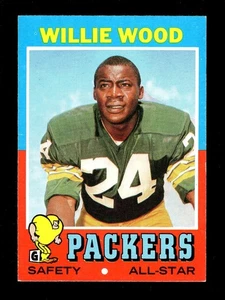1971 Topps #55 Willie Wood Packers - Bild 1 von 2