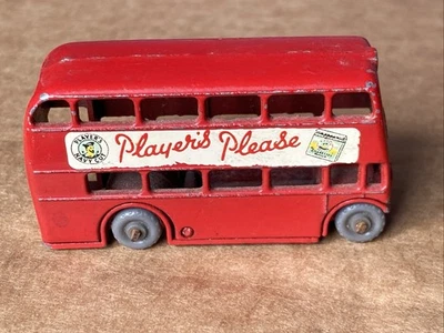Moko Lesney Matchbox Toys MB5b London Bus "Players Please" UB 5B Foto 1 de 4