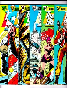 EDELSTAHLRATTE #1-#6 (Adler / Oktober 1985 - März 1986) Komplettsatz - Bild 1 von 13