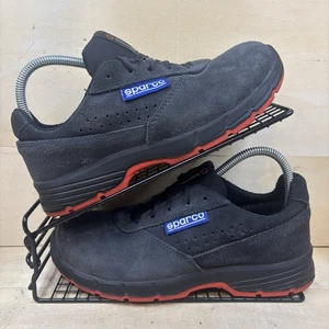 Sparco Challenge S1P Damengröße 5 SRC Sicherheitstrainer Schuhe schwarz rot Schnürschuhe - Bild 1 von 14