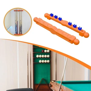 Snooker Pool Cue Rack Vertical Storage Wood 6 Cues Organizer Pool Cue Holder - Picture 1 of 7