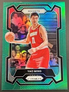 2023-24 Panini Prizm Yao Ming Green Prizm #199 Houston Rockets - Picture 1 of 2