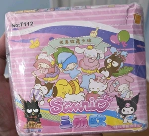 Paquetes de 1 caja de tarjetas coleccionables Sanrio - ligeramente aplastados pero los paquetes están bien - Imagen 1 de 6
