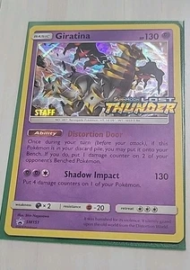 Giratina SM151 Lost Thunder Prerelease Sun&Moon Black Star "Staff" Edition Promo - Bild 1 von 24
