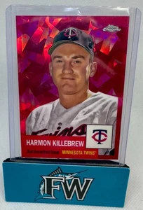 2022 Topps Chrome Plat. Ann. Harmon Killebrew #459 Red Atomic /100 Twins - Picture 1 of 3
