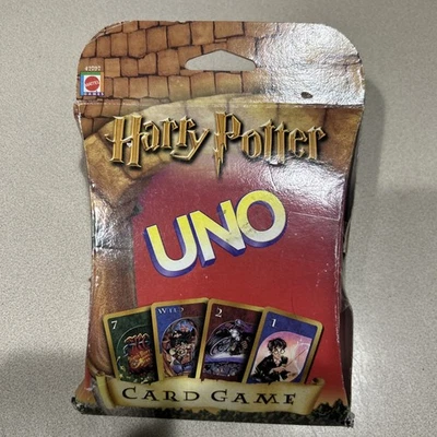 Mattel Harry Potter Uno Card Game 2000 Edition Opened Box Sealed - Image 1 of 4