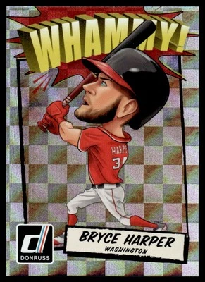 Donruss Whammy Bryce Harper 2017 Washington Nationals #W-4 Foto 1 de 2