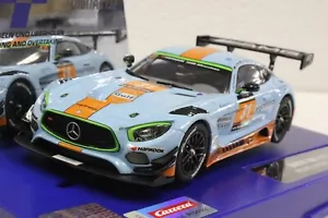 Carrera Digital 132 30870 Mercedes-AMG GT3 Gulf Racing, #31 1/32 Slot Car - Picture 1 of 3