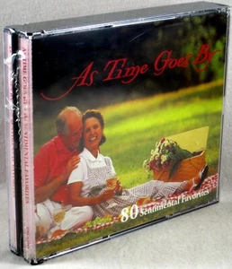 SEALED 4 CDs BMG As Time Goes By 80 SENTIMENTAL FAVORITES 1998 DMC-42044 - Imagen 1 de 3