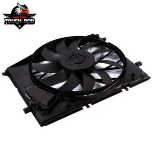 Radiator Condenser Cooling Fan Motor Assembly For 01-12 Mercedes-Benz 2205000193 - Picture 1 of 8