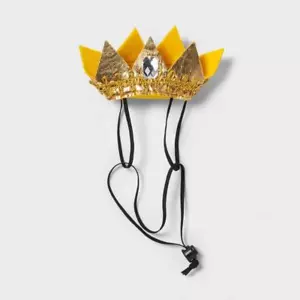 Pet Cat Hyde & Eek ROYALTY CROWN QUEEN Halloween Costume One Size Headpiece NWT - Picture 1 of 1