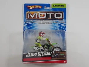 Hot Wheels Moto James Stewart Kawasaki #7 Monster - Picture 1 of 7