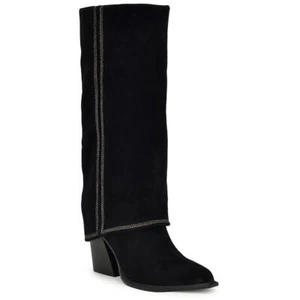 Nine West Womens Rimepy Brown Mid-Calf Boots Shoes 5 Medium (B,M) BHFO 3464 - Picture 1 of 3