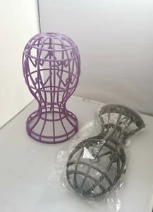 1 Collapsible Wig Transporter Hat Display Stand Mannequin Dummy Head Scarf - Picture 1 of 3