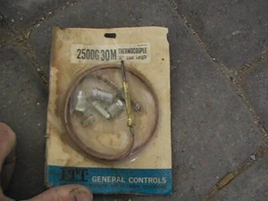 GENERAL CONTROLS ITT 2500G30FM 30" Lead THERMOCOUPLE RARE New - Picture 1 of 4