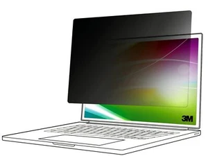 3M Bright Screen Privacy Filter for 15.6in Full Screen Laptop 169 BP156W9E - Picture 1 of 5