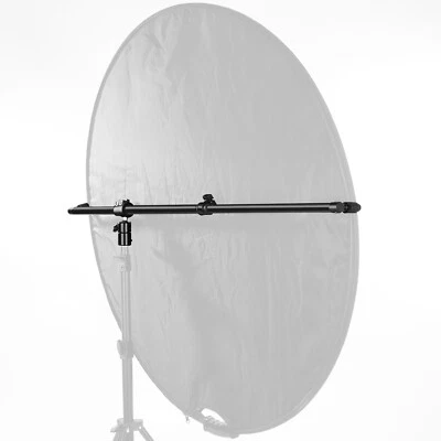 NEEWER Extendable Reflector Holder Arm， Studio Telescopic 27.9” to 47.2”Boom Arm - Image 1 of 4