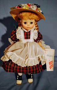 Rare VTG 1983 McGuffey Ana 14" Porcelain Doll Madam Alexander in box w/tags - Picture 1 of 14