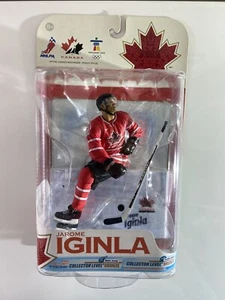Jarome Iginla Red Jersey Team Canada Vancouver Olym 2010 McFarlane Hockey Figure - Picture 1 of 8