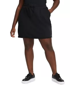 Nike 280356 Plus Size Icon Clash Drawstring-Waist Sweats Skirt - Picture 1 of 2