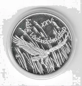Hungría 500 florines 1988 consagración de prados WWF plata - Imagen 1 de 2