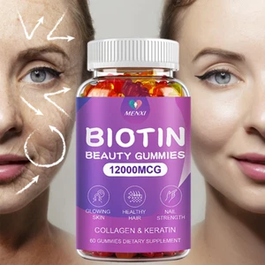 Collagen Gummies 12000mcg - Anti-aging, Skin Whitening - with Biotin, Vitamin C - Picture 1 of 11