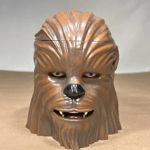 Disney Parks Souvenir Chewbacca Flip Top Drink Cup Mug Star Wars Force Awakens - Picture 1 of 7