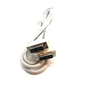 DVI-Digital Kabel DVI-D hellgrau weiß 140 - 150 cm Single Link 18+1 Business #WP - Bild 1 von 2