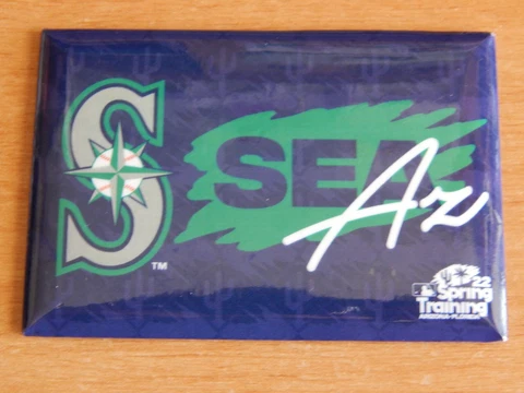 MLB SEATTLE MARINERS 2022 OFFICIAL SPRING TRAINING CACTUS LEAGUE TEAM MAGNET Cover