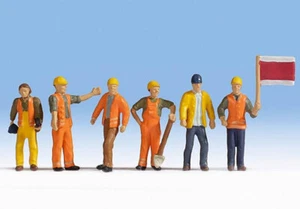 Figurines Noch N (36277): Railway Workers - Picture 1 of 1