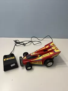 Red Racer Radio Shack RC Remote Control Red Fox Wheelie Action Vintage Untested - Picture 1 of 11